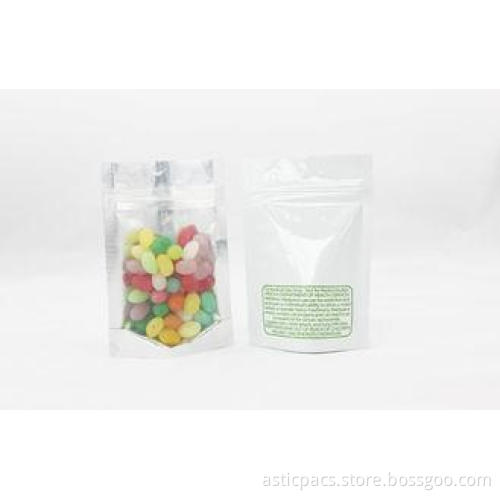 Aluminum Foil Plastic Ziplock Bags Customized , Gravure Pri
